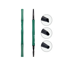 China cosmetic ABS plastic container empty custom eyebrow pencil bamboo shape eyebrow pencil packaging